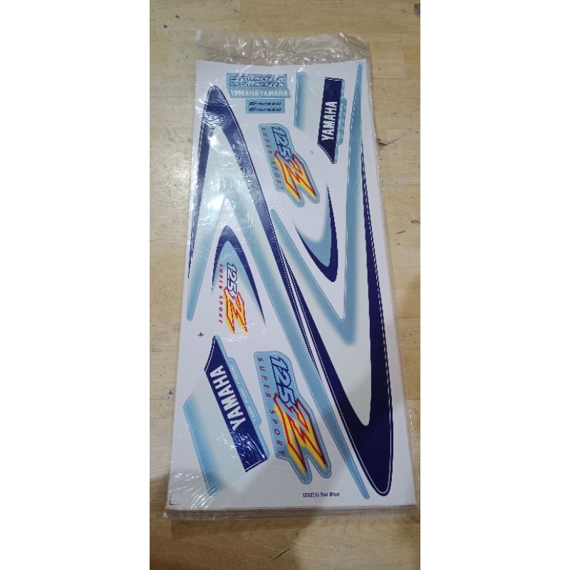 Yamaha Y125Z ( 1 ) Body sticker ( Frame ) | Shopee Philippines