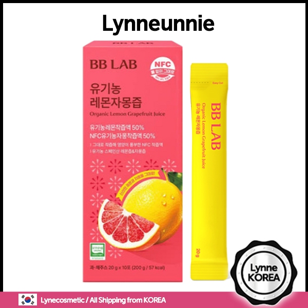 BB LAB Organic Lemon Grapefruit Juice 10Sticks (10days supply) | Shopee ...