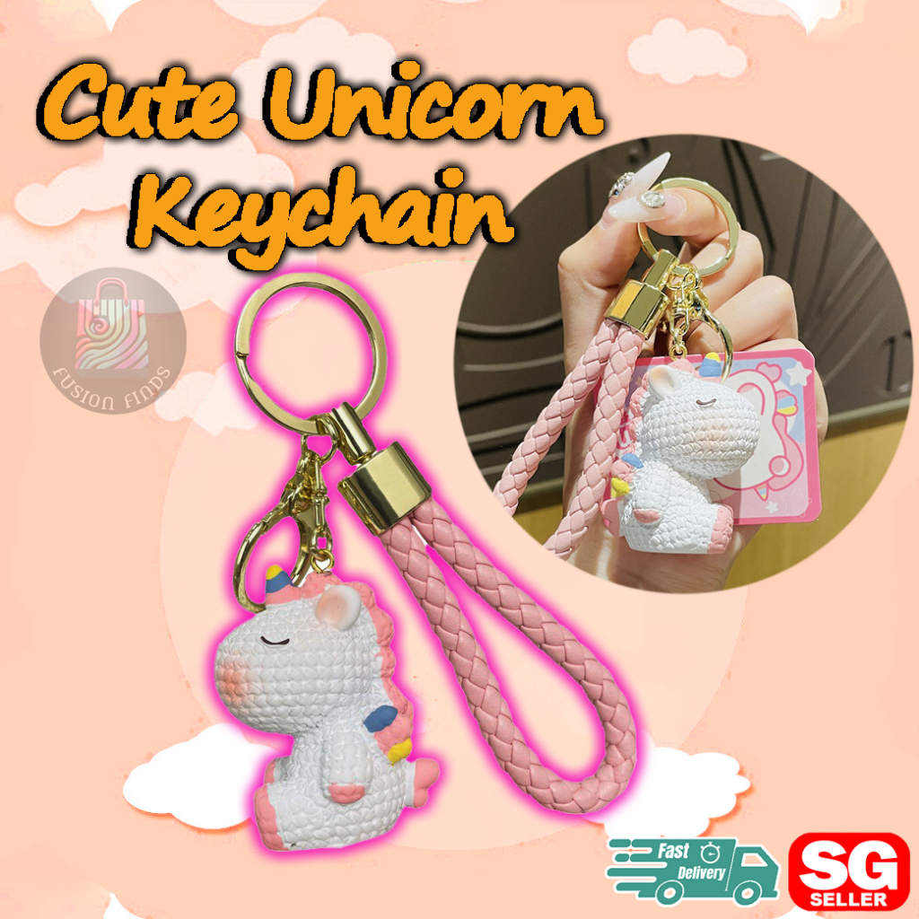 Unicorn Dream Keychain | Cute Keychain with 3 colours | Door | School ...