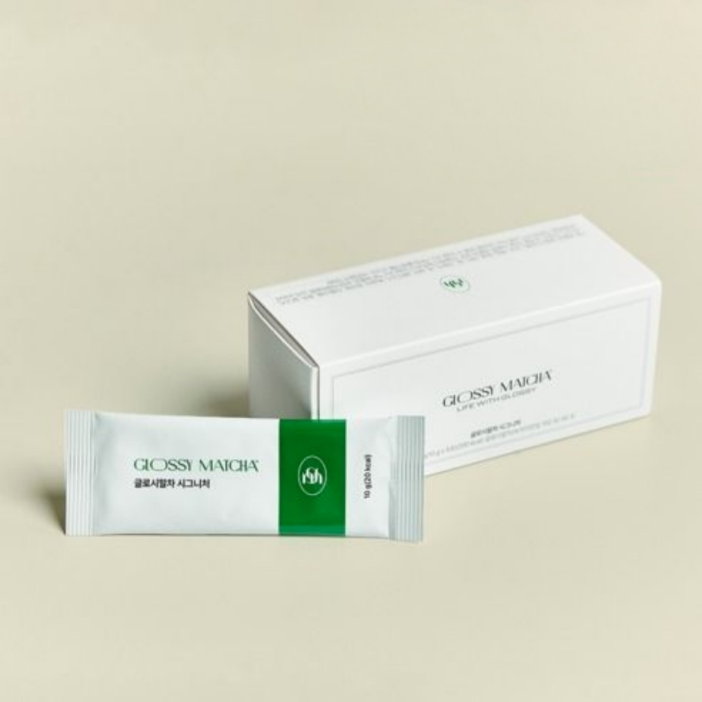[Made in Korea] Glossy Matcha Signature Jeju Matcha Powder 10g x 5 ...