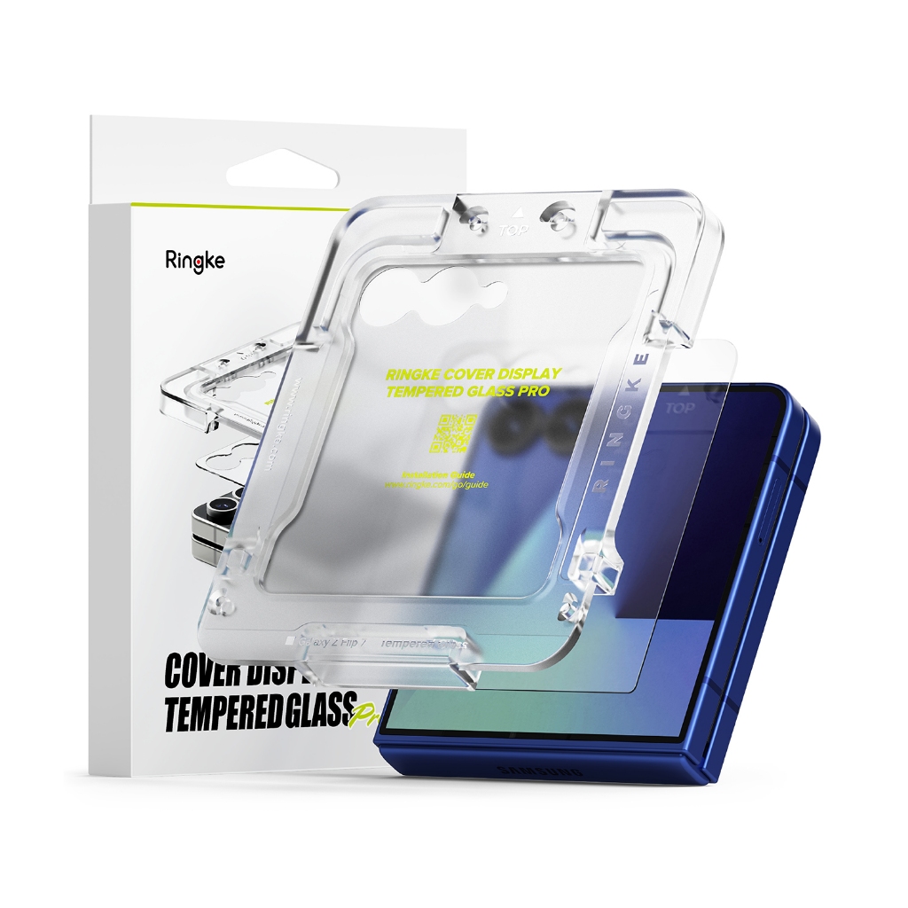 Ringke Cover Display Glass Pro for Galaxy Z Flip 7 Tempered Glass ...