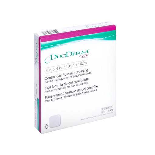 DuoDERM CGF Hydrocolloid Moist Wound Dressing 10x10cm (5pcs) – Large ...