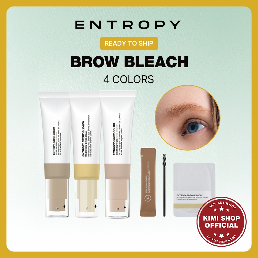 [ENTROPY MAKEUP] Brow bleach 4Colors Eyebrow Hair Dye makeup | Shopee ...