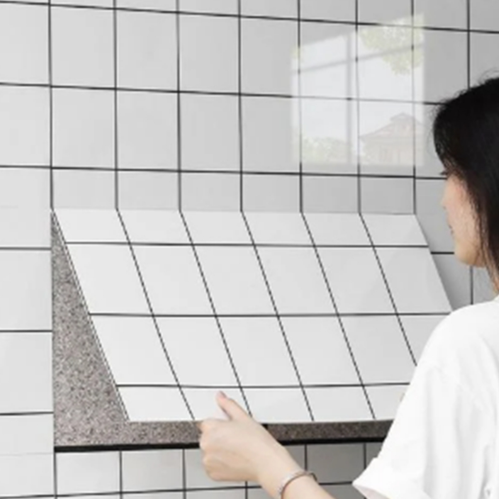 Peel and Stick Waterproof Tile Sticker Sheet – Easy Installation ...