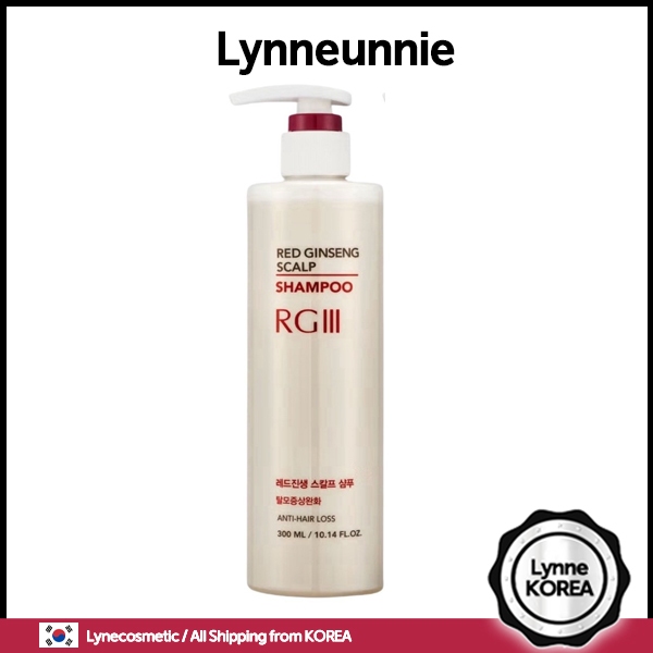RGIII Red Ginseng Scalp Shampoo Anti-Hair Loss 300ml | Shopee Philippines