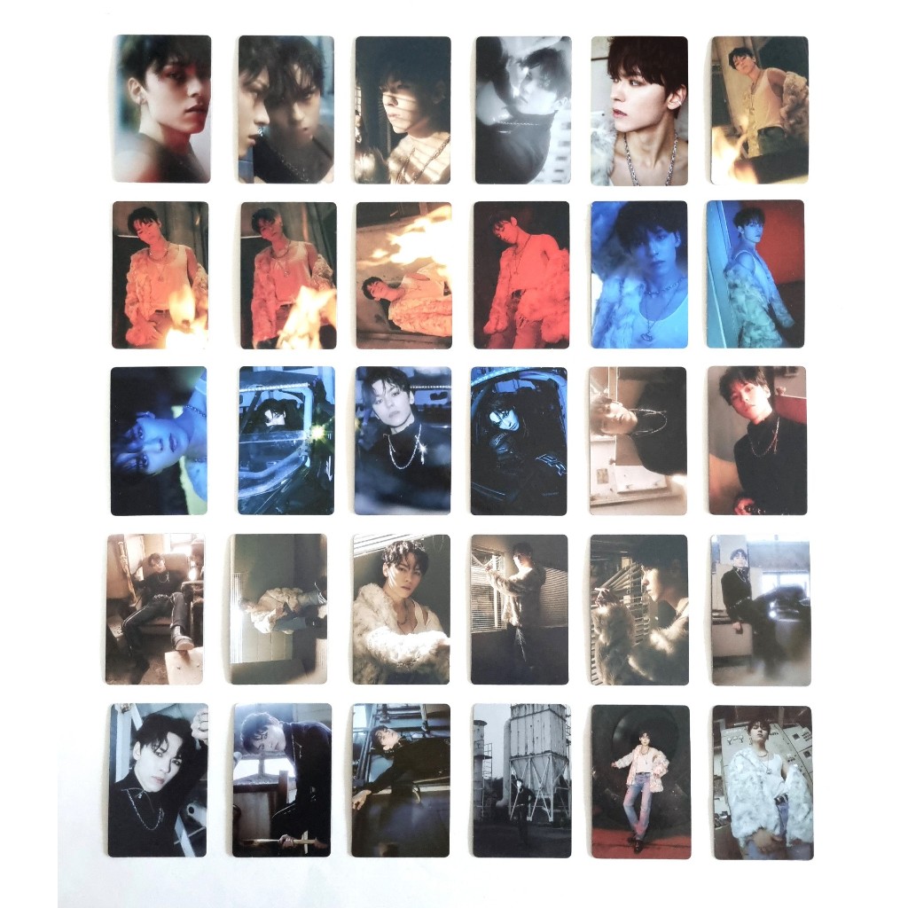 Seventeen Vernon Black Eye Trading Card Official Photocard