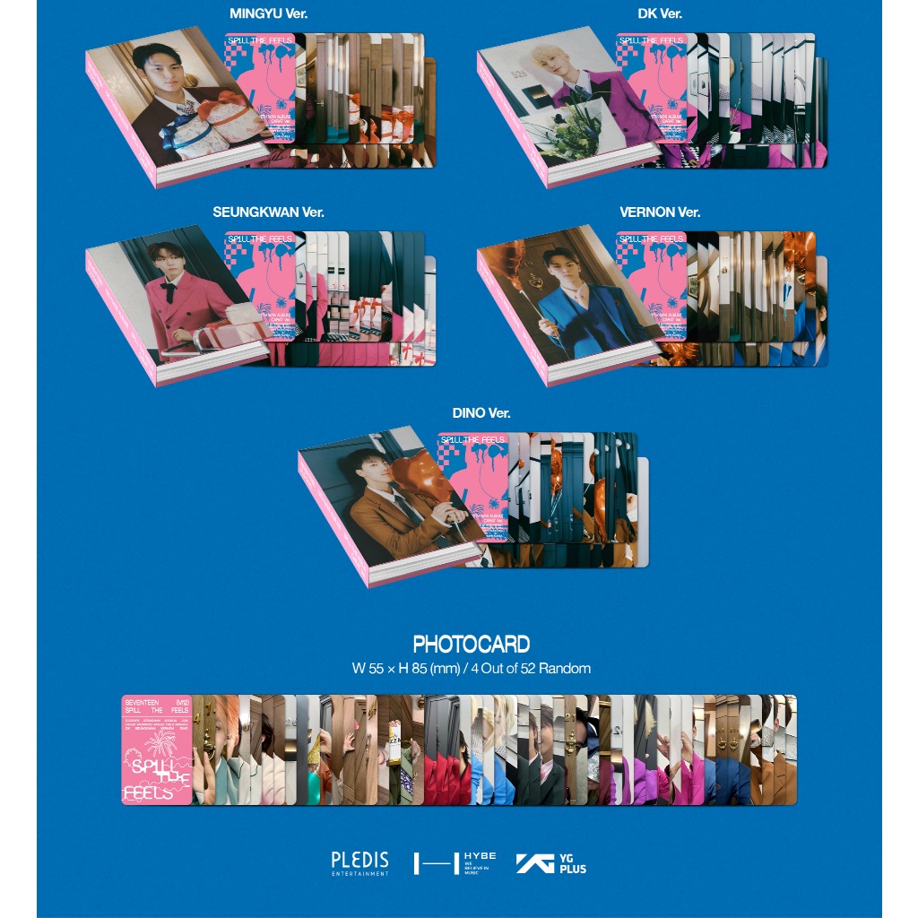 CARAT ver) SEVENTEEN 12th Mini Album SPILL THE FEELS | Shopee