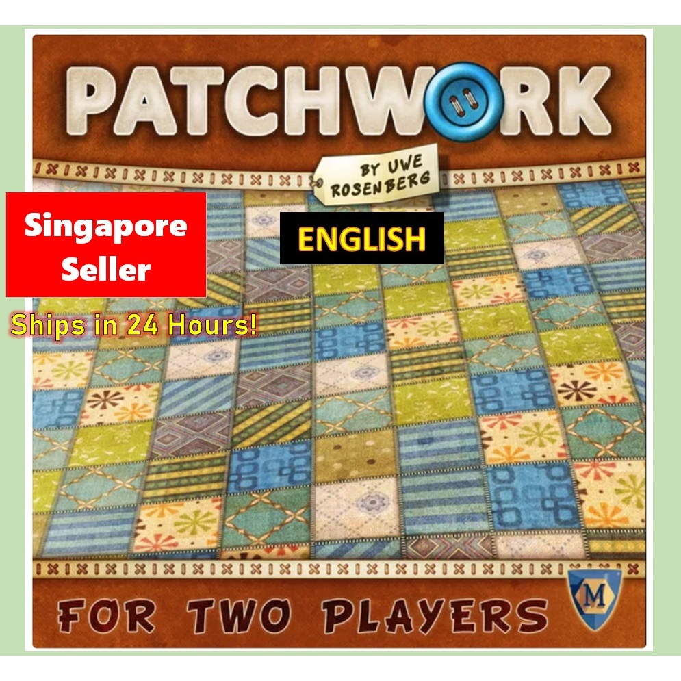 Patchwork (Board Game) / 2-Player Board Game / Popular Family Party ...