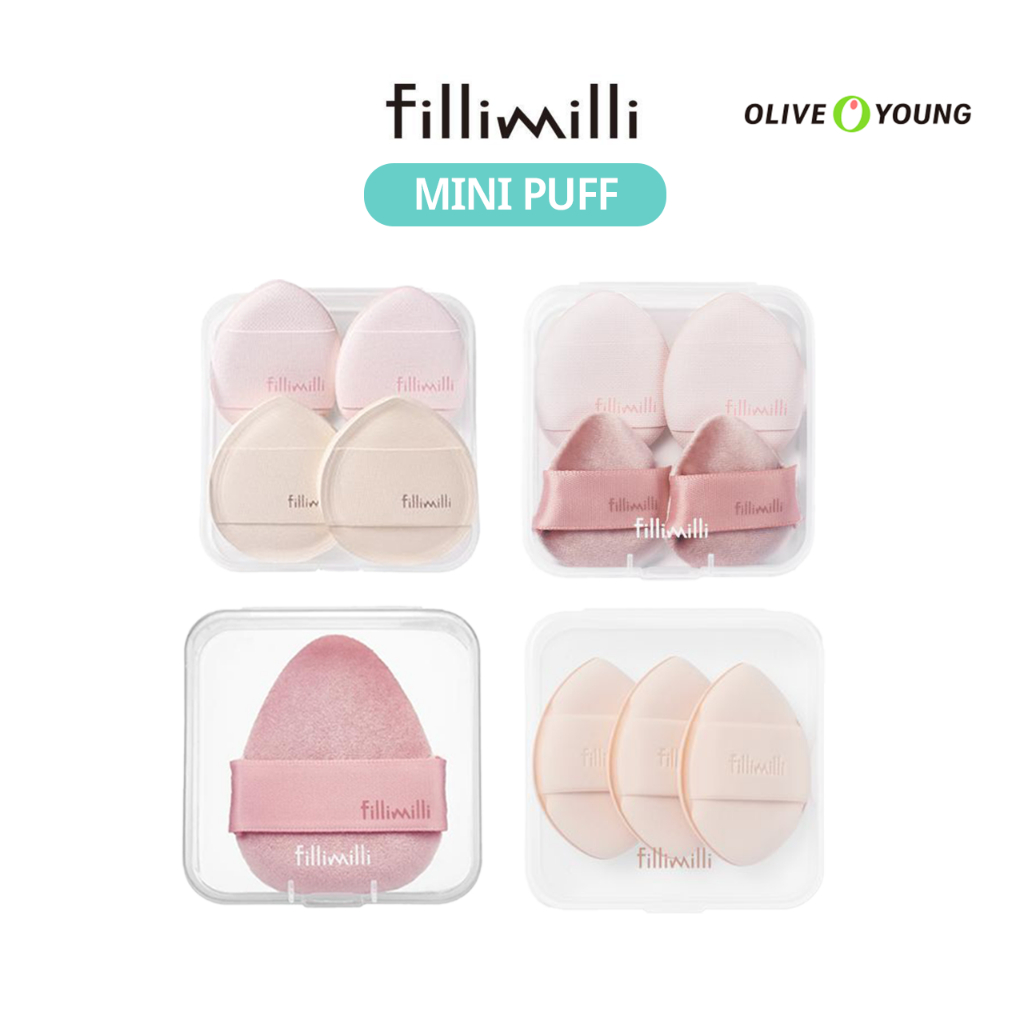 🇰🇷 [Fillimilli] Make up Puff & Sponges Collection - Mini Tapping Puff ...
