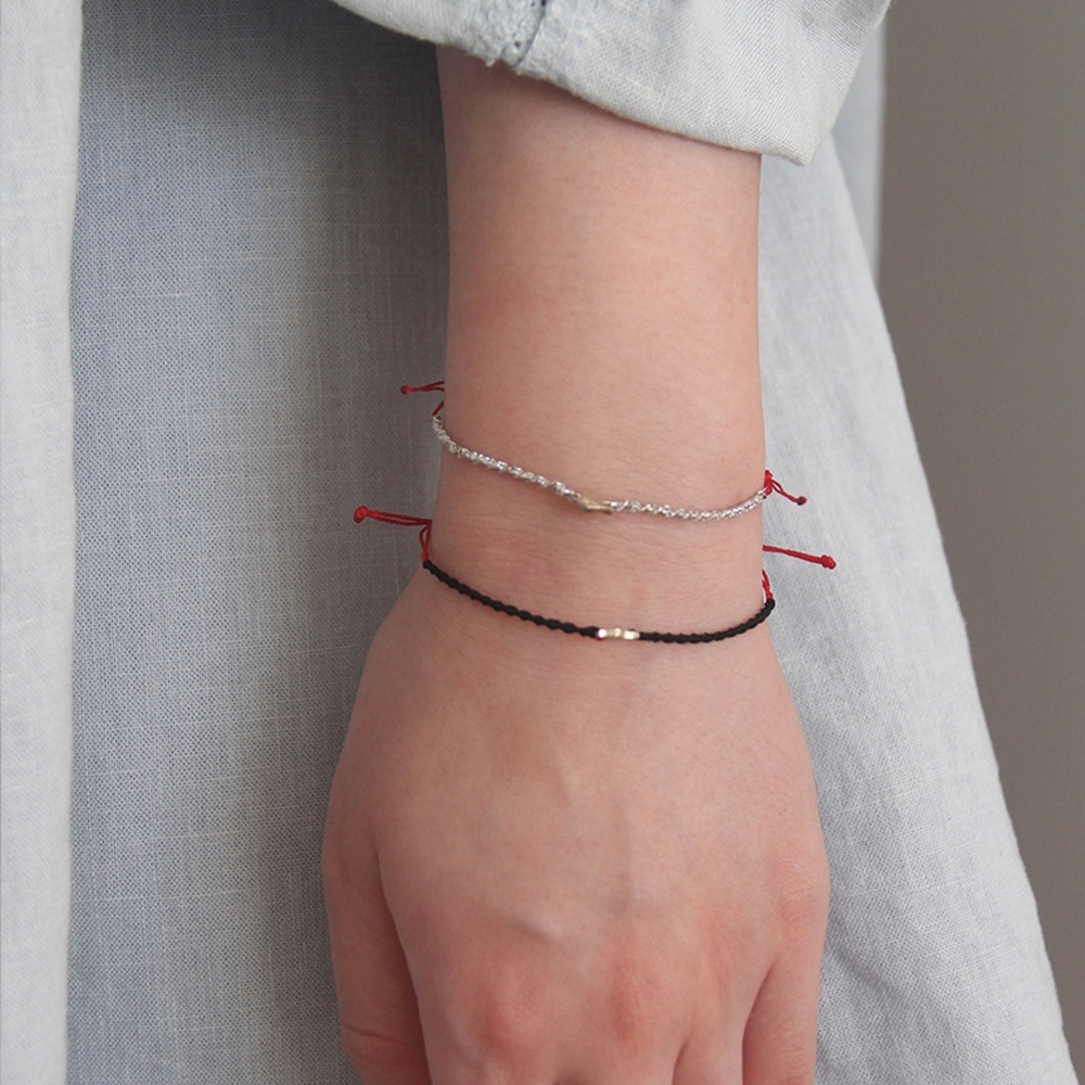[CCNMADE] Handmade Thread Wish Women Bracelet / WINGED (10colors ...