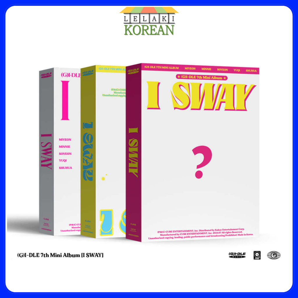 (G)I-DLE - 7th Mini Album [ I SWAY ] | Shopee Philippines