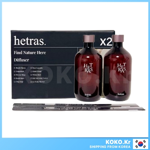 HETRAS Premium Reed Diffuser Set 500ml + 500ml with FREEBIES | Shopee ...