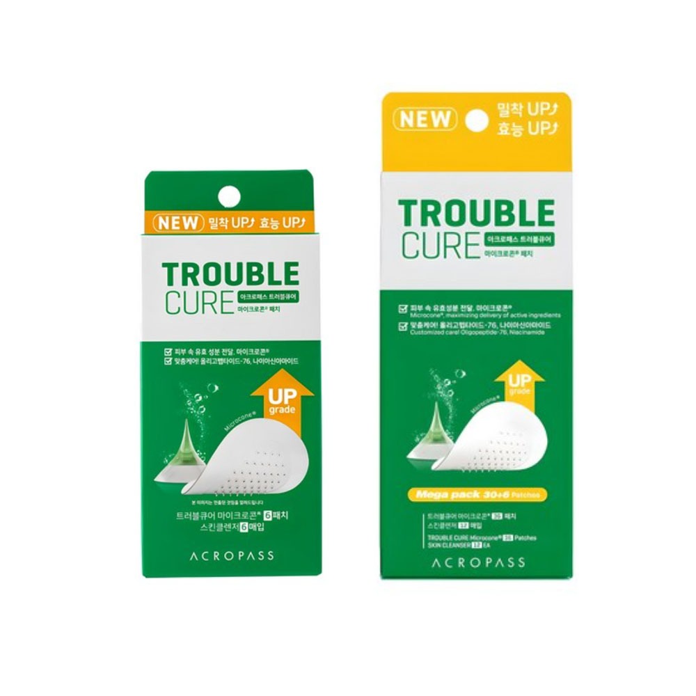 Acropass Trouble Cure Microcone Patch 6 patches, Megapack 36 patches ...