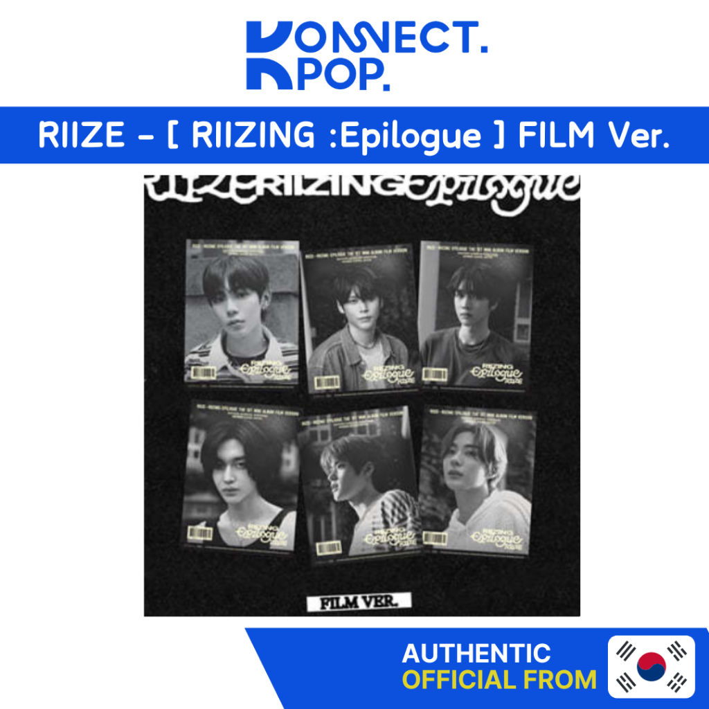 RIIZE - 1st Mini Album [RIIZING : Epilogue]_FILM ver. | Shopee Philippines