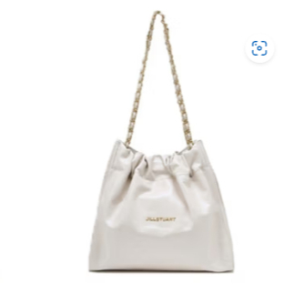 JILL STUART WOMEN [Coco Chain] Black Silver Decorated