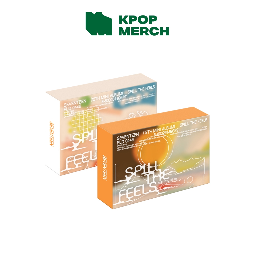 SEVENTEEN - 12th Mini Album [ Spill The Feels ]_Kit ver | Shopee