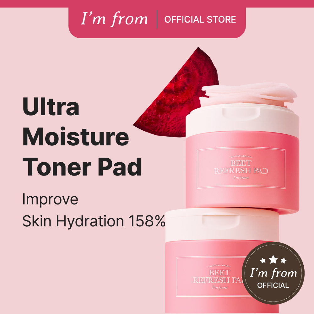 [I’m from] Brightening Beet Refresh Toner Pad 60 sheets (260ml ...