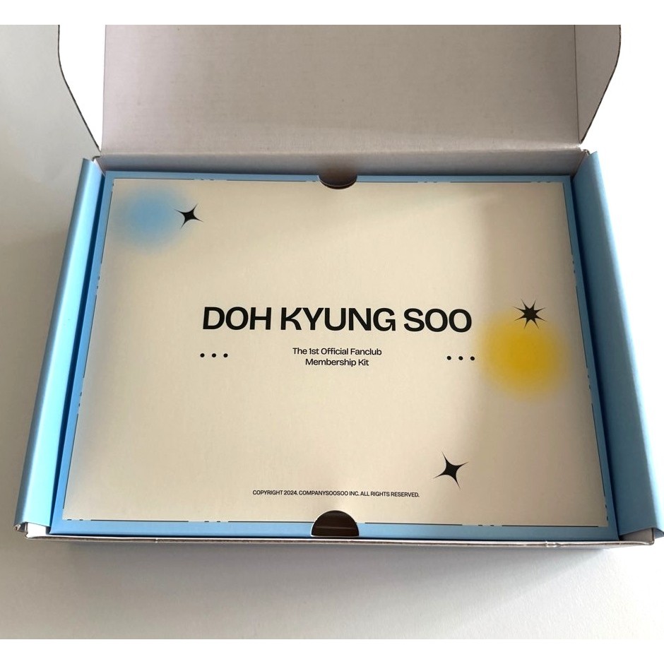 Dohkyungsoo EXO D.O. 1st Official Fanclub Membership Kit Full Set