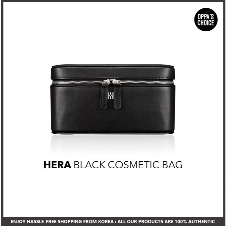 HERA BLACK COSMETIC BAG Shopee Philippines