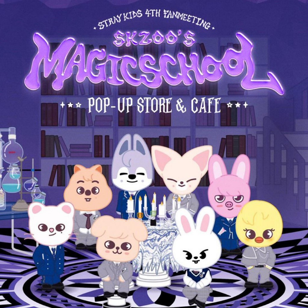 Stray Kids 4TH FANMEETING ' SKZ'S MAGIC SCHOOL ' - Skzoo Plush 10cm ...