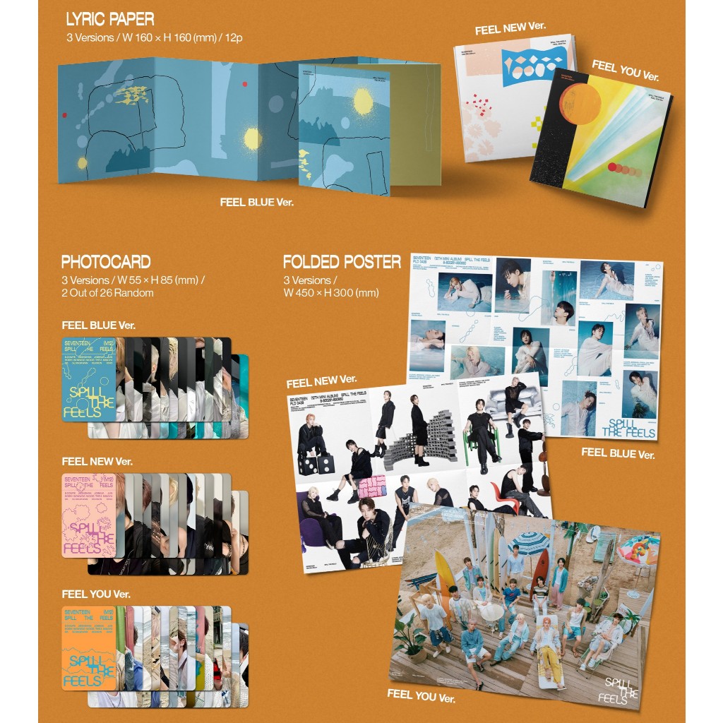 SEVENTEEN - [ SPILL THE FEELS ] 12TH MINI ALBUM | Shopee Philippines