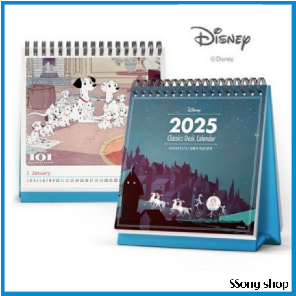 2025 Disney Desk Calendar Set 3 Designs Shopee Philippines