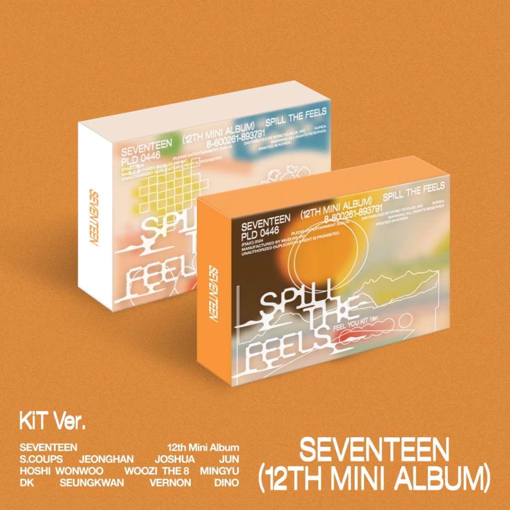 SEVENTEEN ジョンハンspill the feels shopee SEVENTEEN – SPILL THE FEELS (THE 12TH MINI ALBUM) KIT VER | Shopee