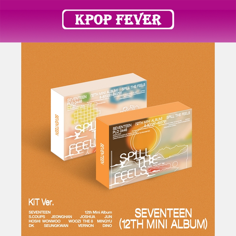 SEVENTEEN – SPILL THE FEELS (THE 12TH MINI ALBUM) KIT VER | Shopee