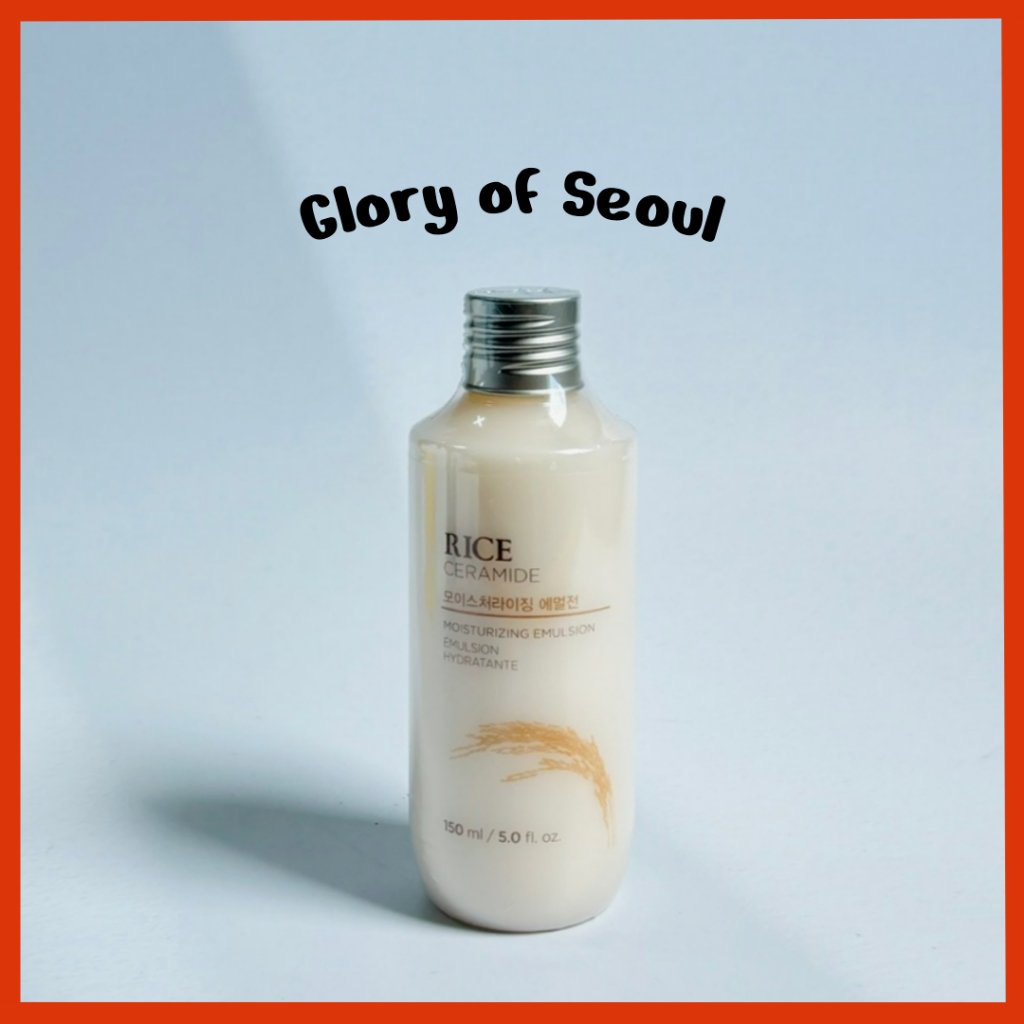 The Face Shop Rice Ceramide Moisturizing Emulsion, 150mL | Shopee ...
