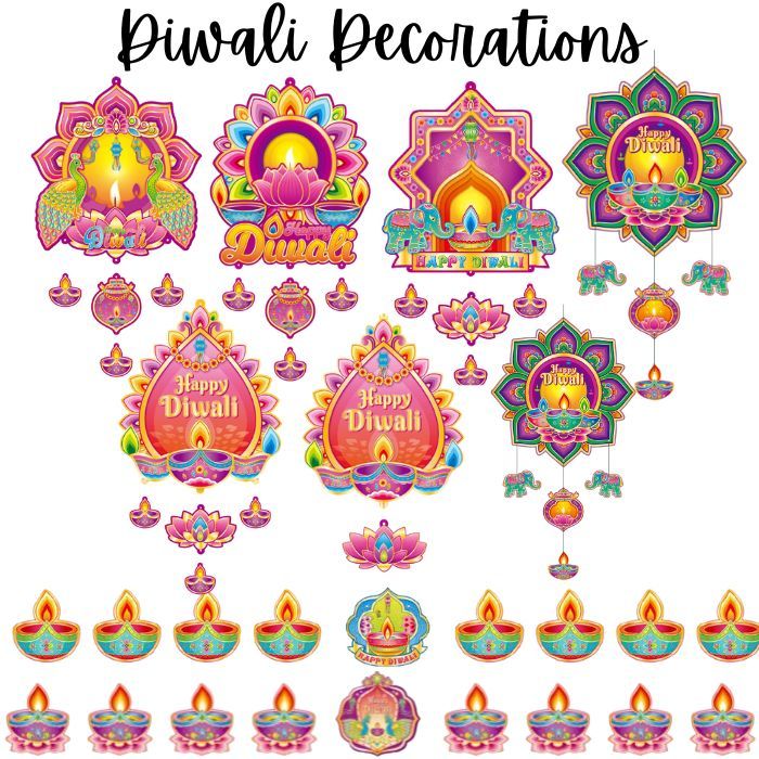 Deepavali Diwali Hanging Decorations Celebration for Hindu Festival of ...