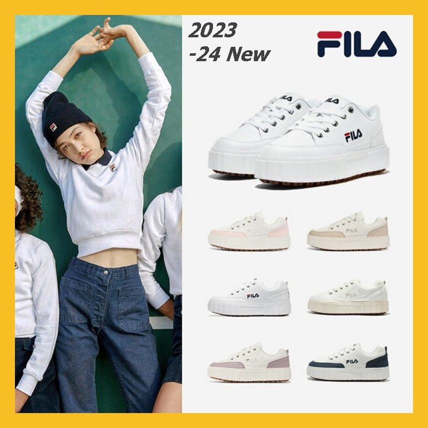 FILA Sand Blast Row CV Sneakers 6 Colors FILA Korea 100% Authentic ...