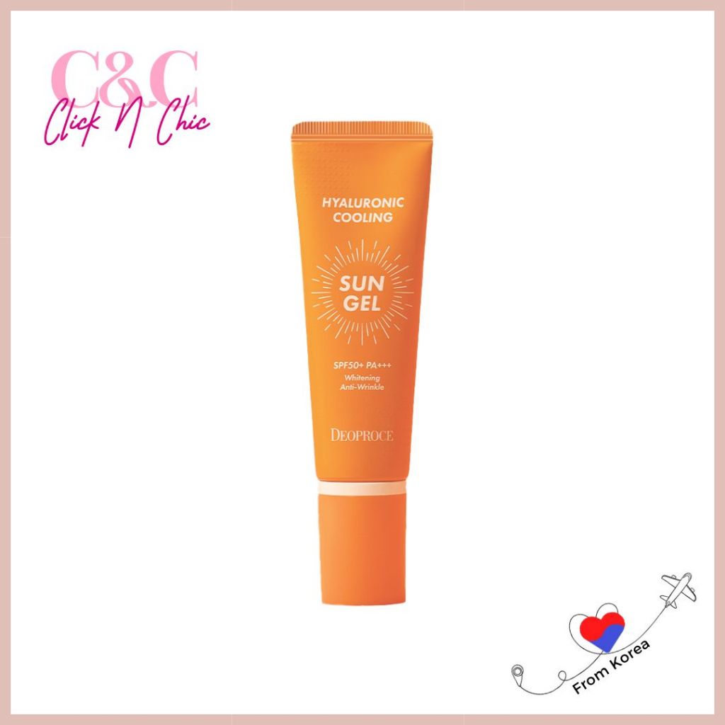 DEOPROCE hyaluronic cooling sun gel SPF 50+ PA++ 50 g | Shopee Philippines