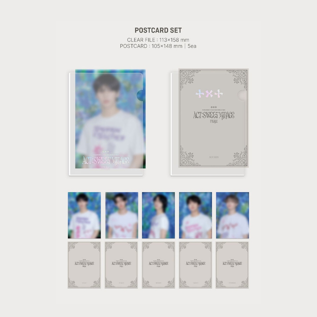 TXT Act Sweet Mirage Concert Group Photocard TXT TOMORROW X