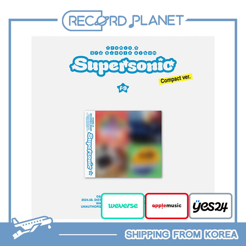 fromis_9 3rd Single Album - Supersonic (Weverse Album Ver.) + APPLEMUS – Choice Music LA