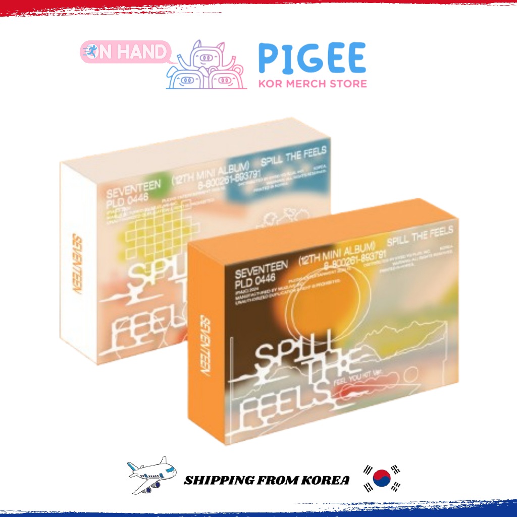SEVENTEEN - [ SPILL THE FEELS ] 12TH MINI ALBUM (KIT Ver