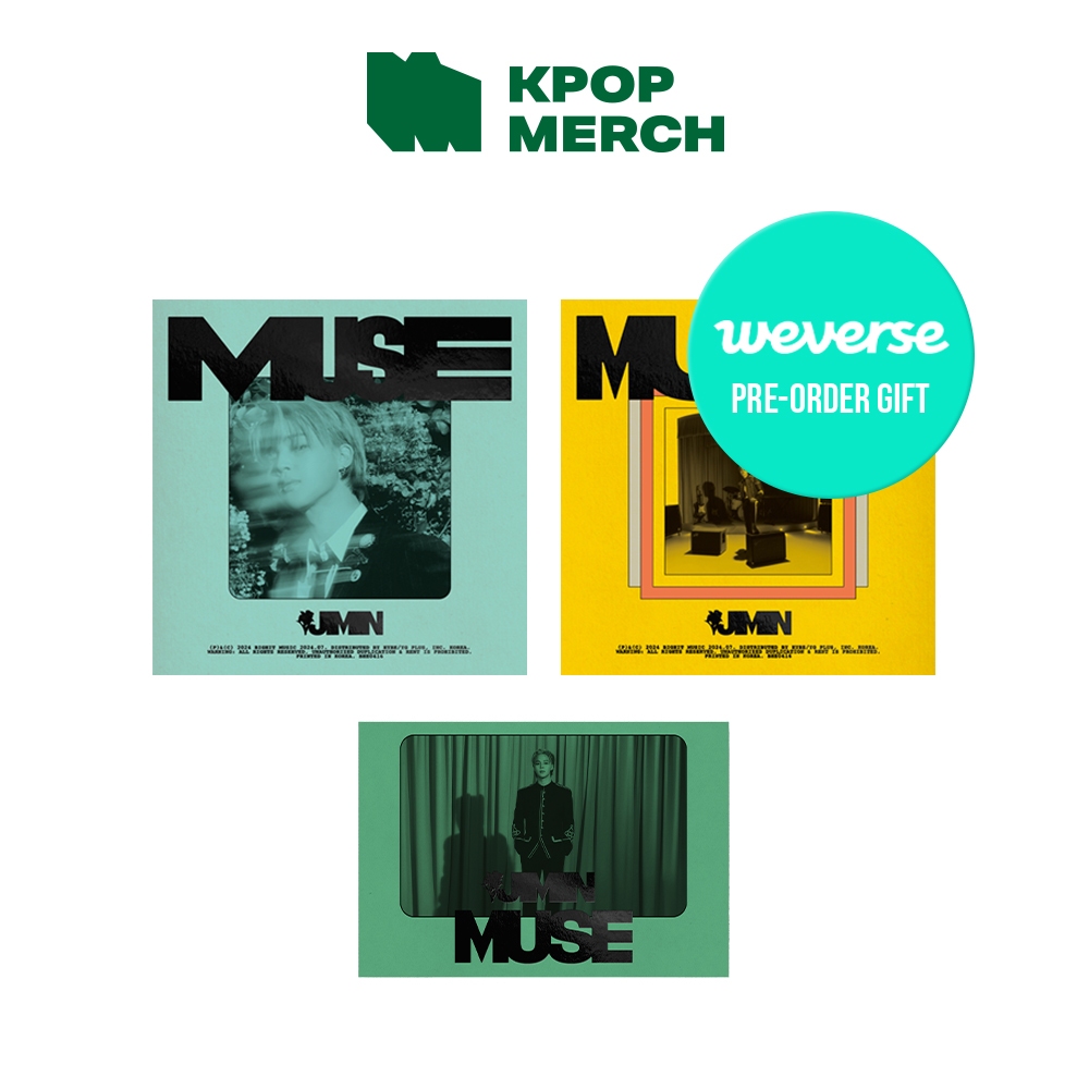BTS JIMIN MUSE WEVERSE GLOBALアーリーバード特典 BTS JIMIN MUSE Album Weverse POB, Early Bird, Lucky Draw