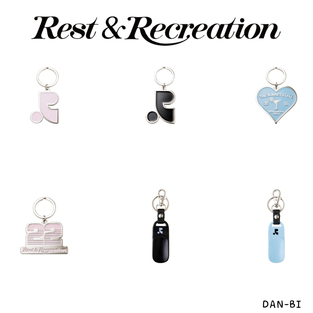 [REST&RECREATION] RR KEYRING - ALL / 100% Authentic KR products / fast ...