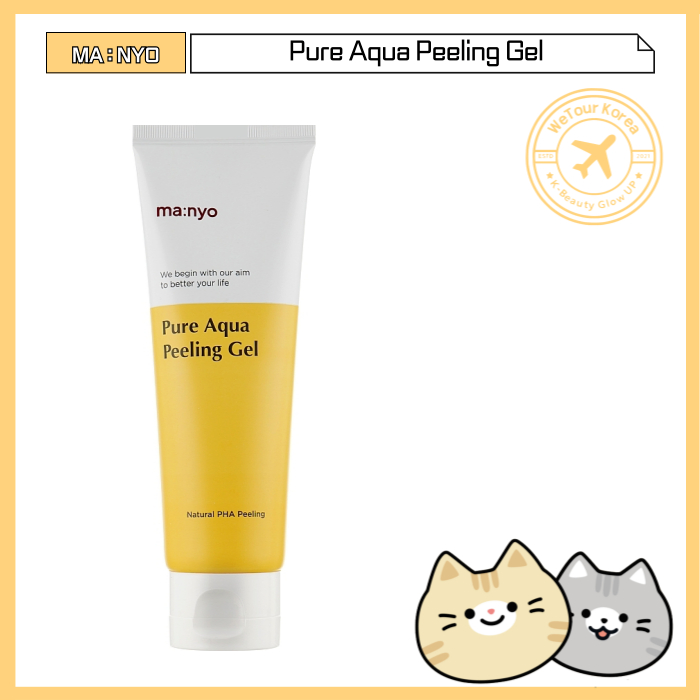 [MANYO] pure and deep pure aqua peeling gel, 120ml- Reveal Your Radiant ...