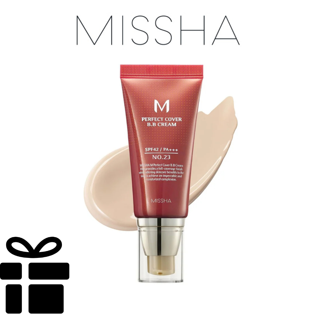 BB Cream Missha M Perfect Cover SPF42 - Teinte #25 Warm Beige, Corée