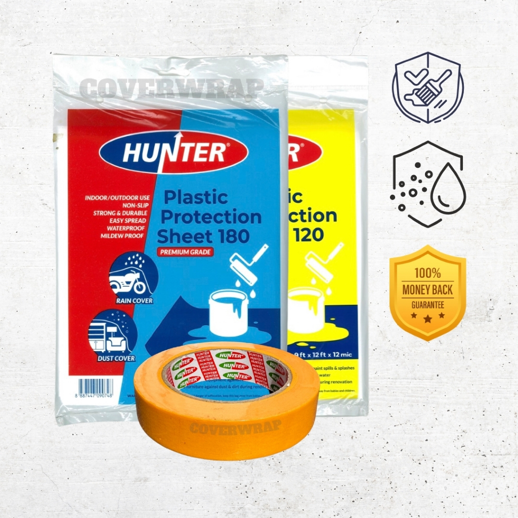 Plastic Drop Cloth Sheet | Dust Cover | Painting Protection Sheet ...