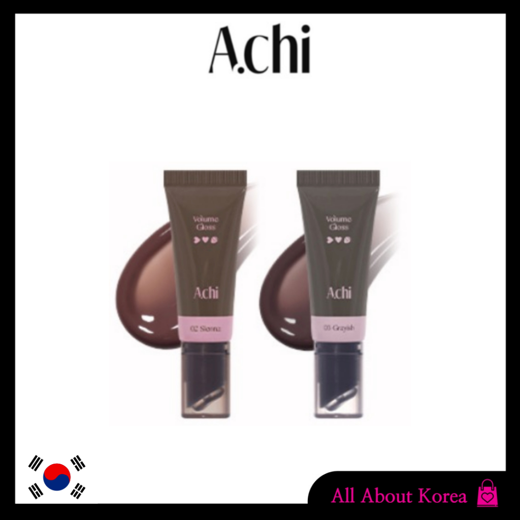 [ACHI]Volume Gloss 2colors, korea cosmetic, a.chi | Shopee Philippines