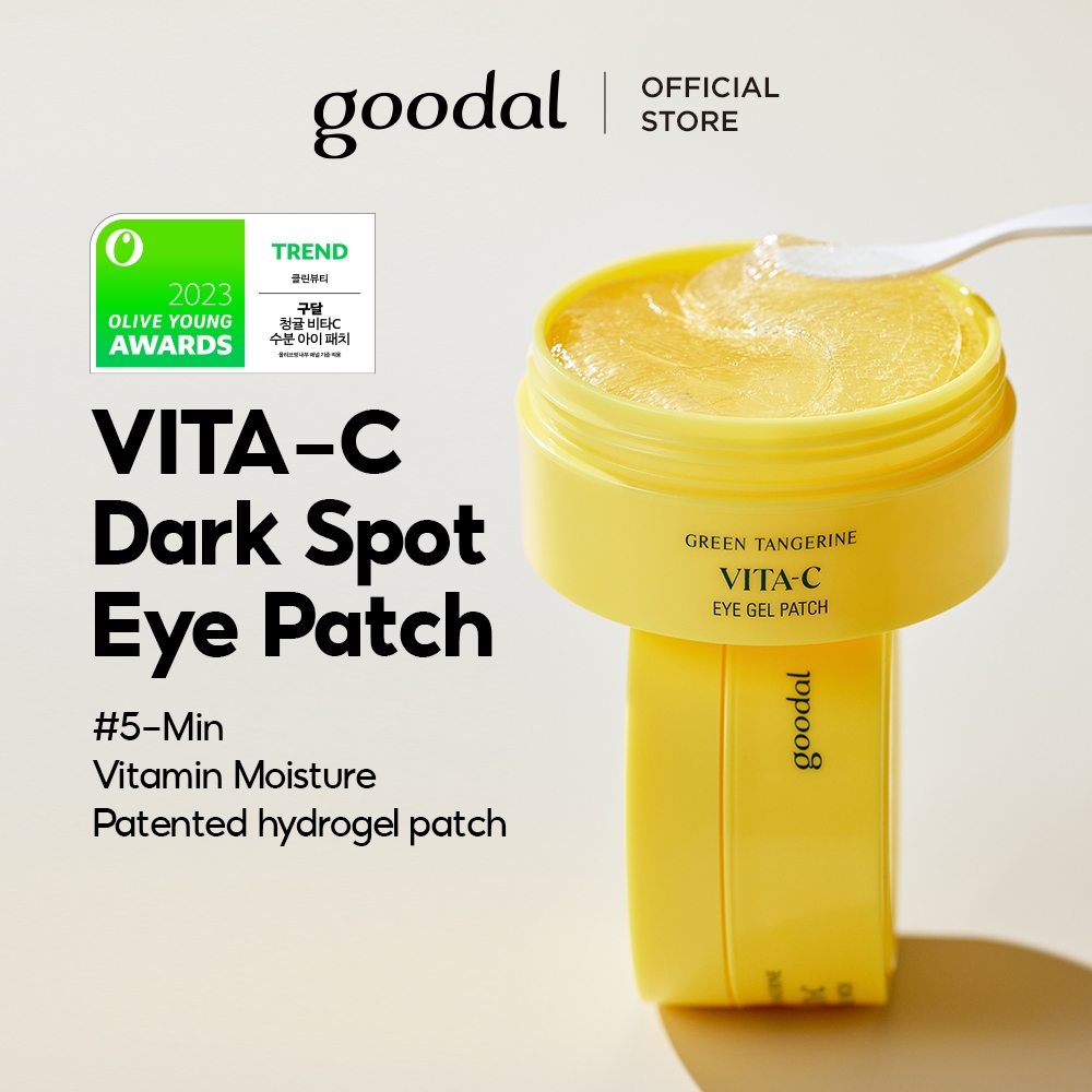 Goodal Green Tangerine Vita C Eye Gel Patch 72gx60ea, 5 Min Vitamin C