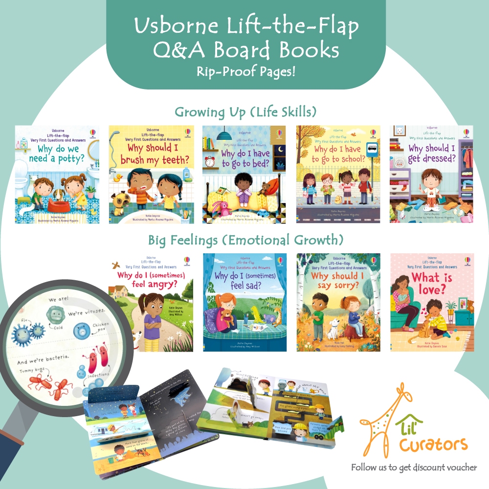 Usborne Board Books Lift-the-Flap First Questions & Answers – Rip-Proof ...
