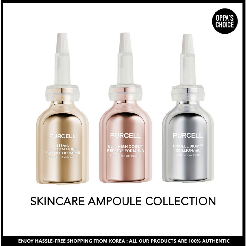 PURCELL SKINCARE AMPOULE 20ml COLLECTION