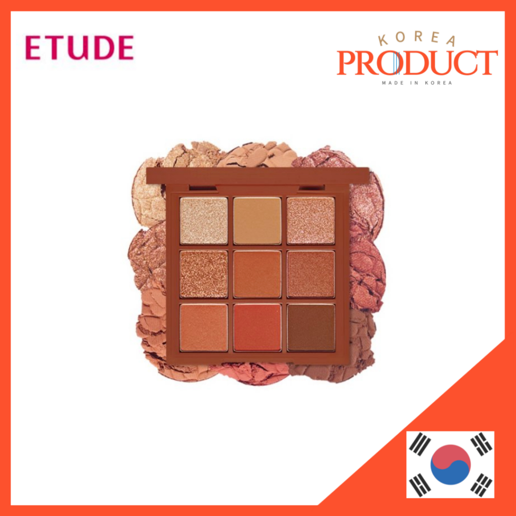 ETUDE HOUSE Play Color Eyes Maple Road Eyeshadow Palette Glitter Matt ...