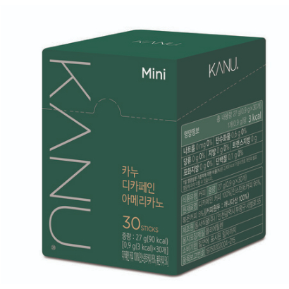 Decaf Coffee Maxim Coffee Kanu Instant Coffee 30sticks | Shopee Philippines
