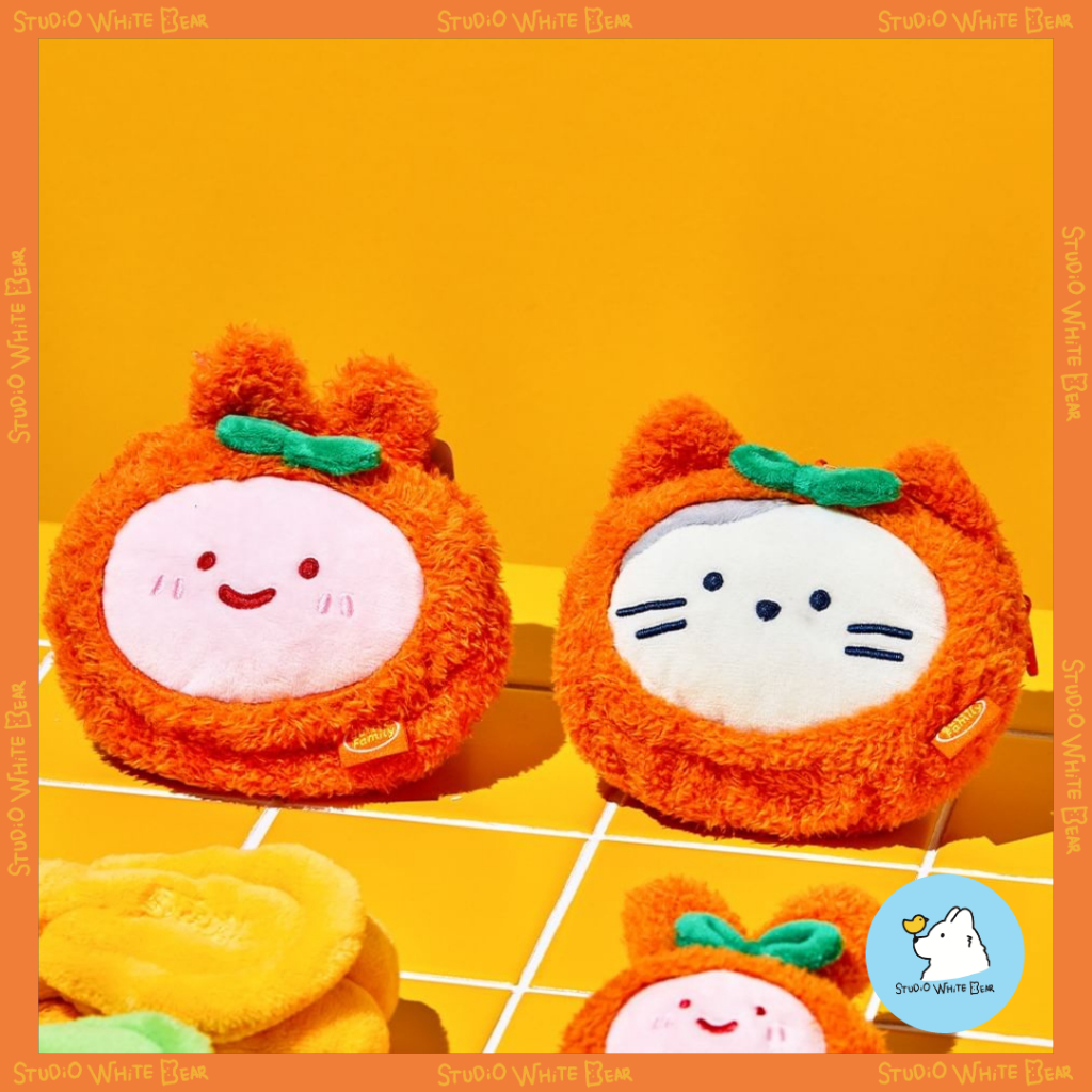 ️PRE-ORDER ️[BUTTER SHOP] Big Pouch - Jeju Tangerine Milk Cat / Jeju ...