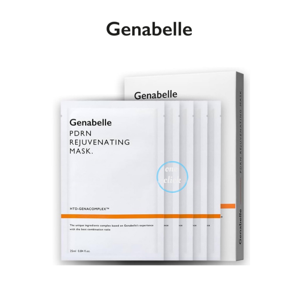 GENABELLE PDRN Rejuvenating Mask Pack 25ml x 5 sheets | Shopee Philippines