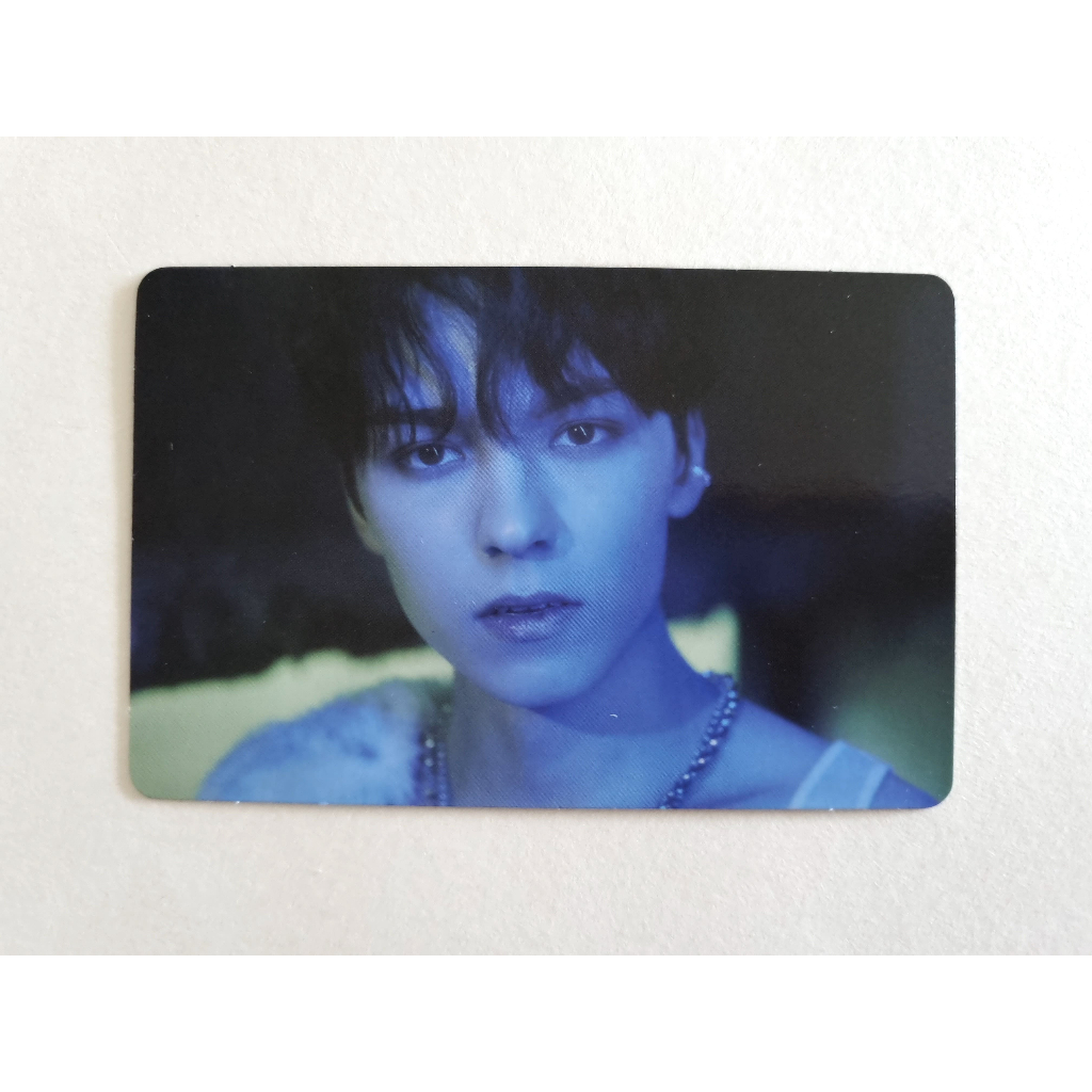 Seventeen Vernon Black Eye Trading Card Official Photocard