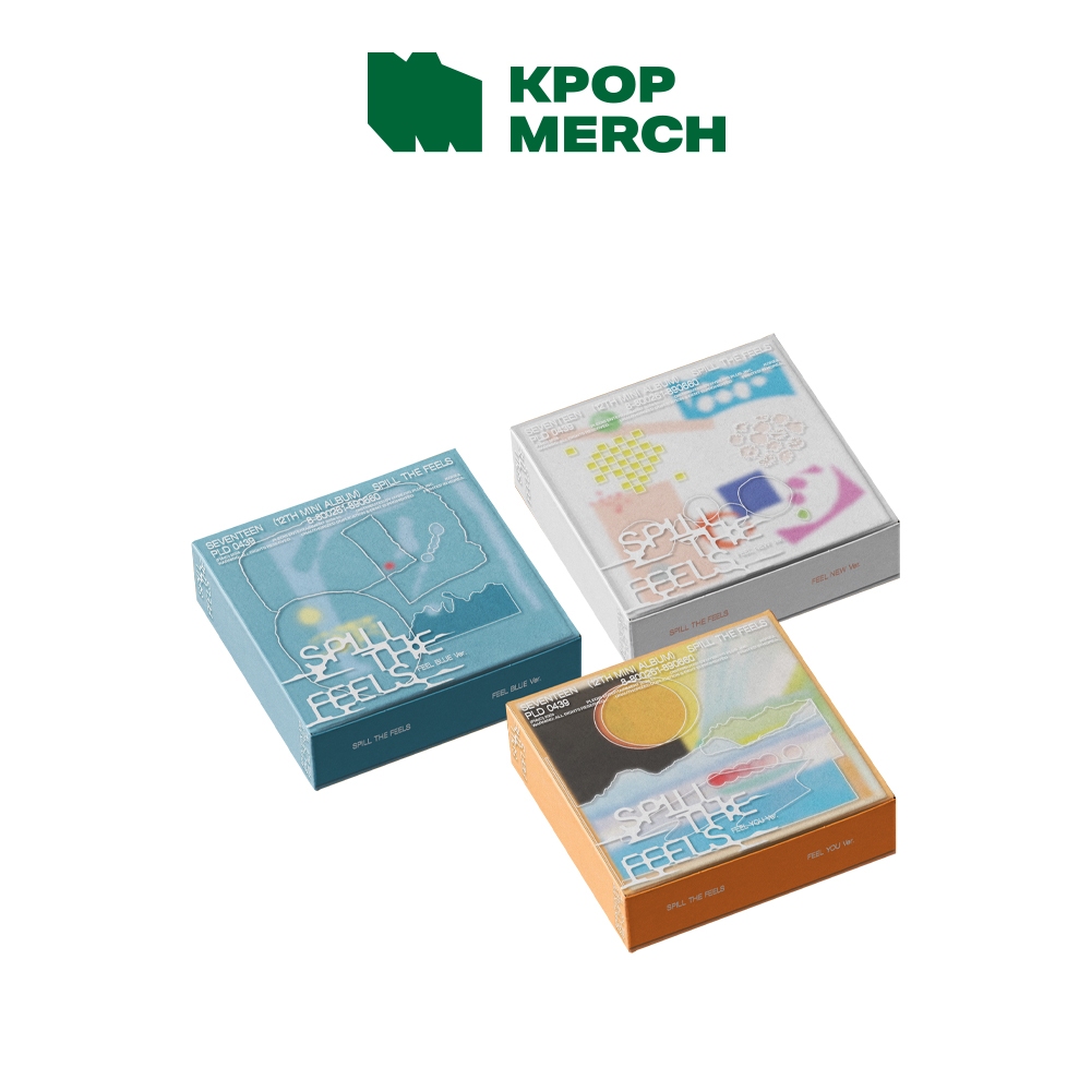 SEVENTEEN - 12th Mini Album [ Spill The Feels ] | Shopee Philippines